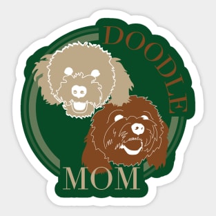 Doodle Mom Sticker